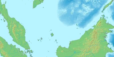 แผนที่ของ 3 มิติมาเลเซีย