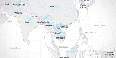 แผนที่ของแผนกของ survey และวางแผนมาเลเซีย
